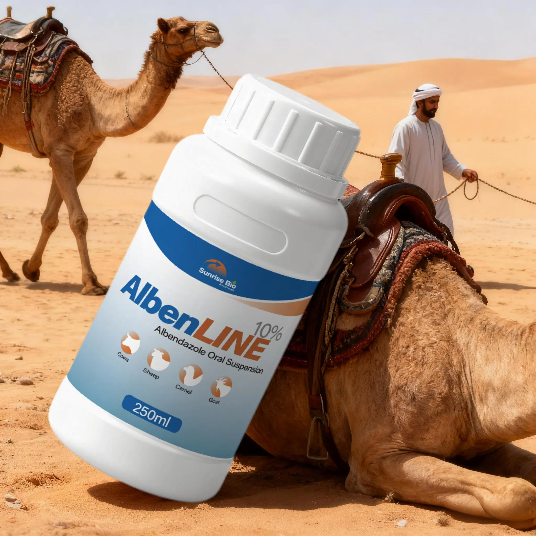 Veterinary Medicine Albendazole Oral Suspension 10% for Cattle Sheep Goats