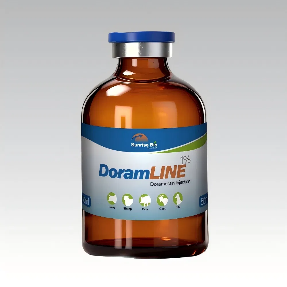 Doramectin 1% Injection for Internal and External Parasite Control in Animals