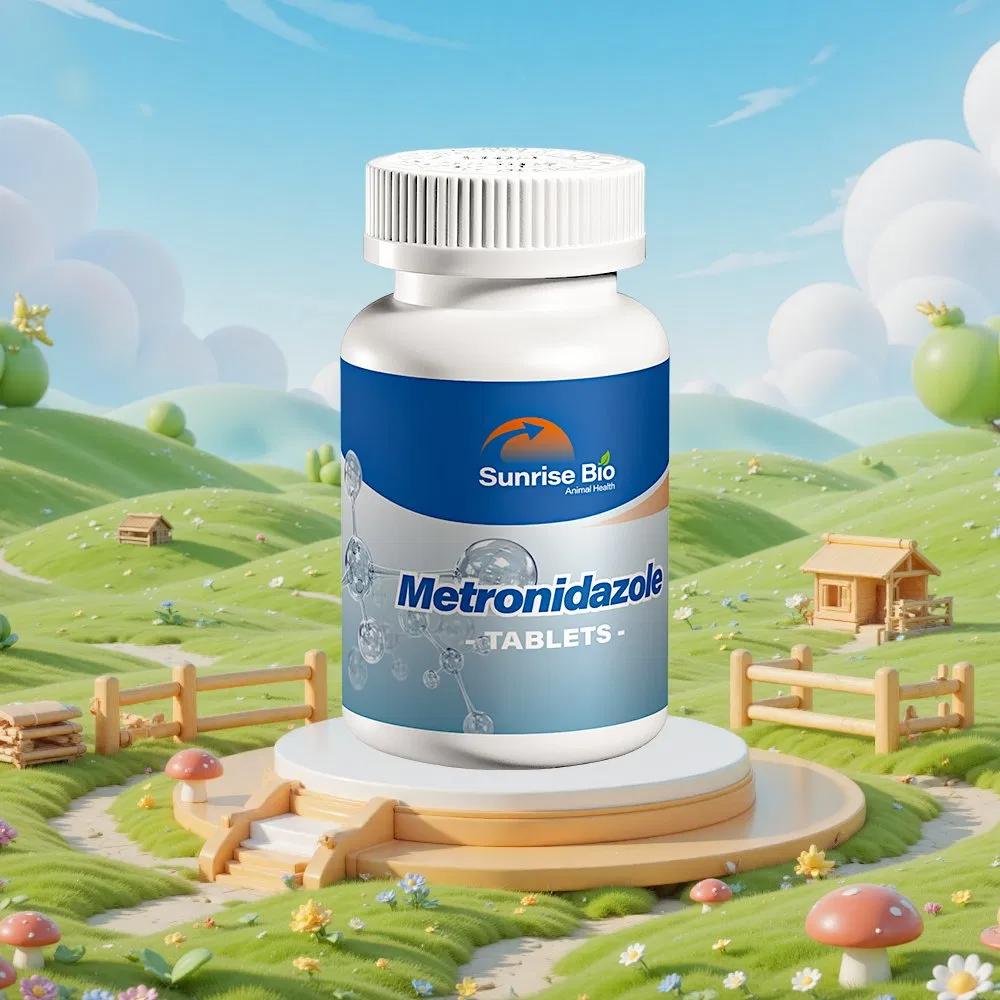 Metronidazole Tablets Veterinary Antibacterial Agent for Livestock Anaerobic Infections