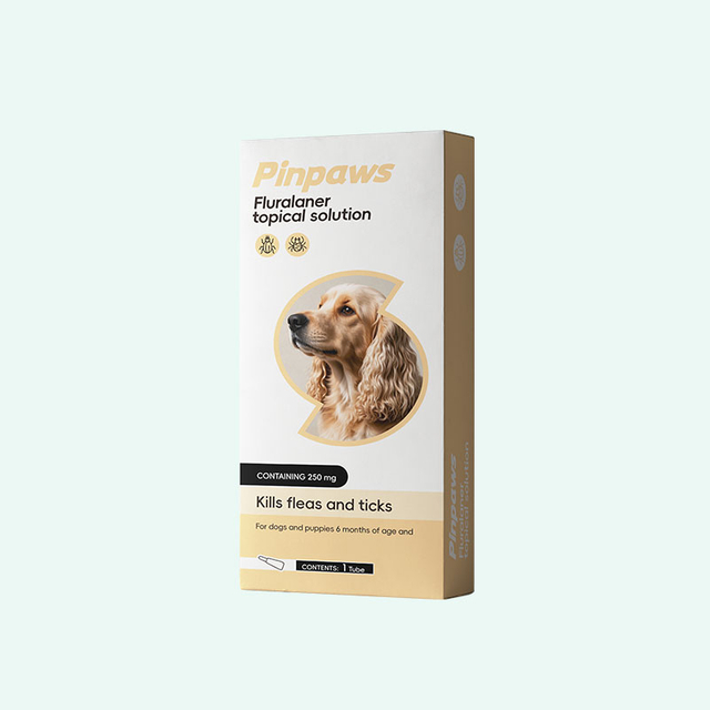 Fluralaner topical solution