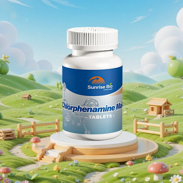 Chlorpheniramine Maleate Tablets Antihistamine for Livestock Allergy Relief Treatment