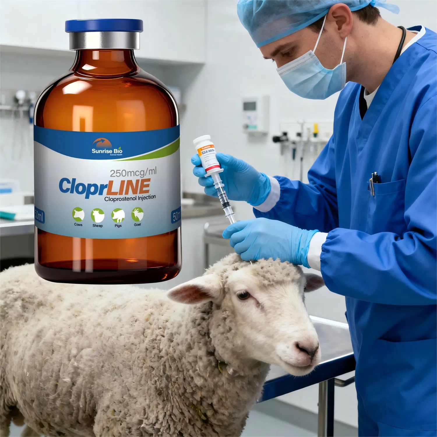 Veterinary Medicine Cloprostenol Injection for Livestock Reproduction Control