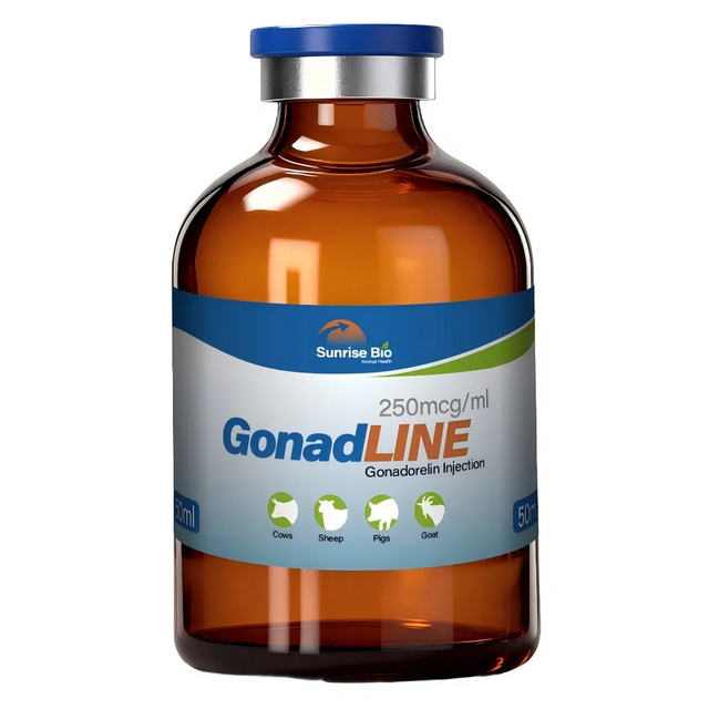 Veterinary Medicine Gonadorelin Injection 250mcg Ml for Livestock Reproduction