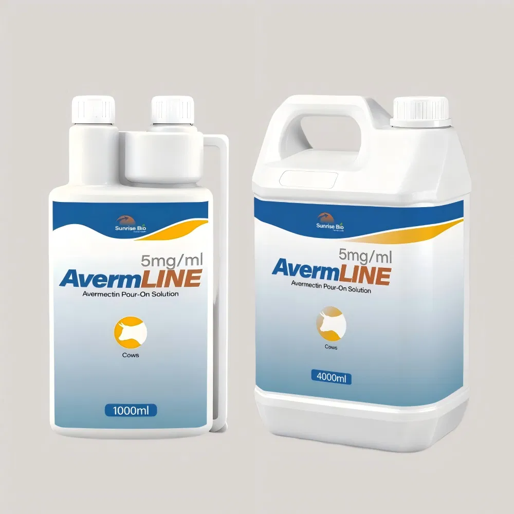 Avermectin Pour-on Solution for Cows - 1000ml/4000ml Packaging Choices