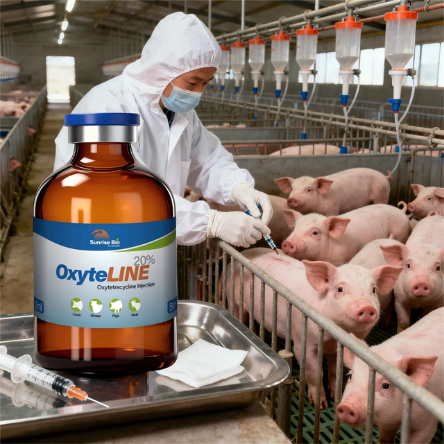 Oxytetracycline Injection 20% Long Acting Veterinary Antibiotic for Cattle and Sheep