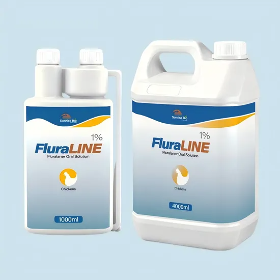 Veterinary Medicine Fluralaner Oral Solution 1% for Chicken Mite Control