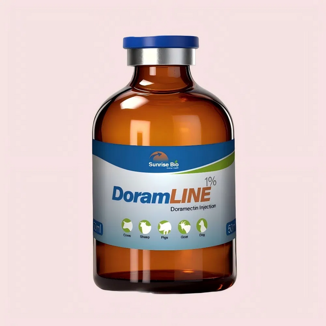 Injectable Doramectin 1% Solution for Nematode Lice and Mite Disease Treatment