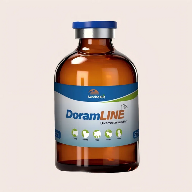 Doramectin 1% Im Injection for Swine Cattle Sheep and Goats Parasite Removal