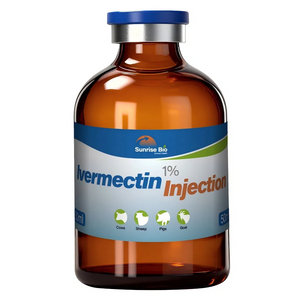 Ivermectin Injection 1% Broad Spectrum Antiparasitic for Cattle Sheep Pigs and Goats