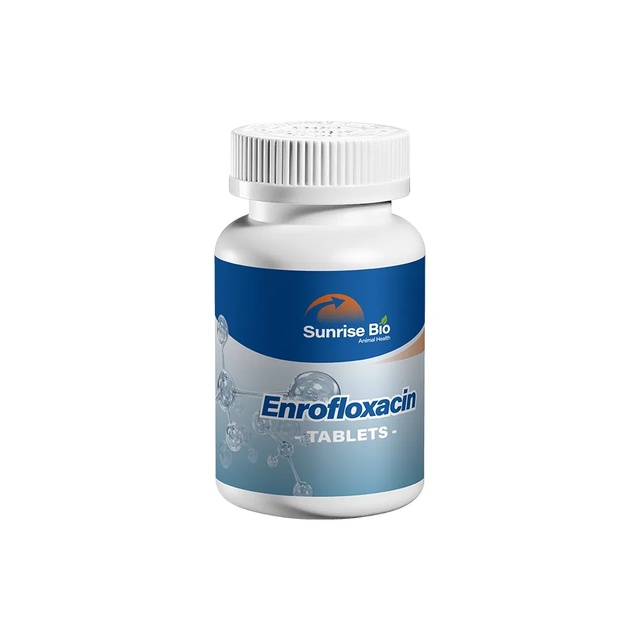Enrofloxacin Tablets Broad Spectrum Antibacterial for Livestock Bacterial and Mycoplasma Infections