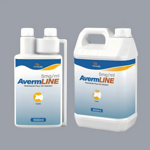 Avermectin Pour-on Solution for Cows - 1000ml/4000ml Packaging Choices