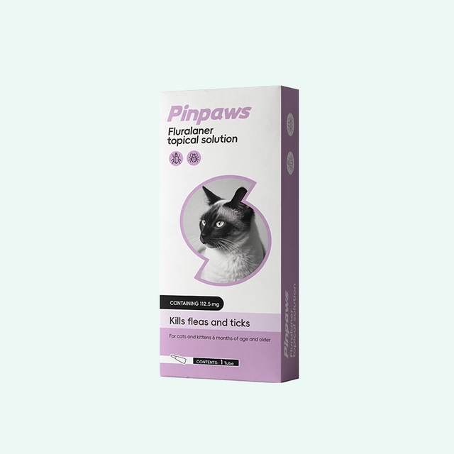 Fluralaner topical solution